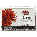 Spicy World Pure Spanish Mancha Saffron Acrylic Box, 5-Gram Package