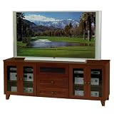 Furnitech FT72SC-Dark Cherry 72 Shaker Plasma/LCD/DLP TV Stand