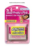 Sleep Pretty in Pink Women's Ear Plugs, 10 Count (Pack of 3)