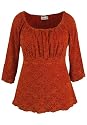 Avenue Plus Size Chenille Lace Tunic