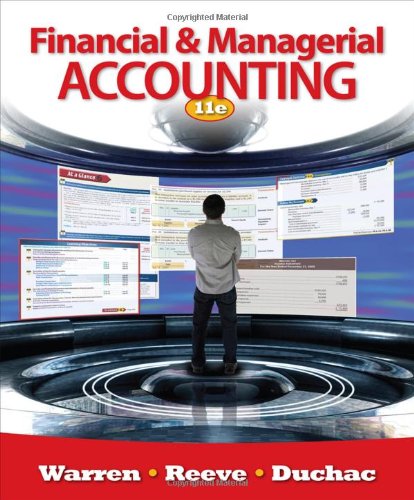 Textbook - Financial & Managerial Accounting