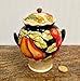 ACK - Fruit Ceramic Cookie Jar (Black)