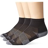 ASICS Quick Lyte Cushion Quarter Sock (Pack of 3)