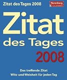 Produkt-Bild: Harenberg Kompaktkalender Zitat des Tages 2008
