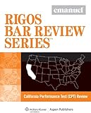 CA Performance Test Review (Rigos Bar Review) (Emanuel Rigos Bar Review)