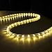 Yescom Delight 50ft LED Rope Light Home Holiday Party Disco Restaurant Cafe Decor 2 Wire 540pcs Bulbs Warm White