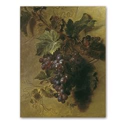 A Bunch of Grapes Hanging on a Wall - 2-sided Gift Tags (set of 6)