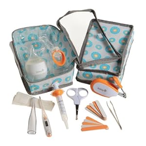 Safety 1st Detach and Go Healthcare Kit, Orange/White