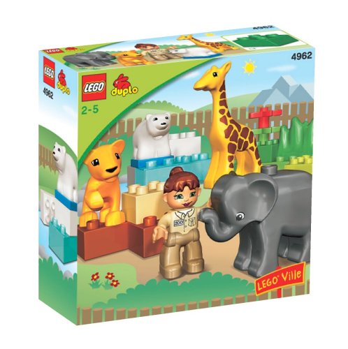 Childrens Toyshop  Spielwaren : LEGO Duplo 4962 - Ville Tierbabys