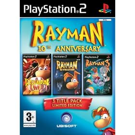 Rayman 10th Anniversary Compilation Pack (PS2)