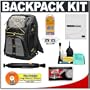 Nikon Digital SLR Camera & Laptop Backpack + Accessory Kit for D40, D60, D3000, D3100, D5000, D5100, D7000, D300s, D3 & D3s