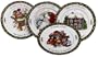 Portmeirion Studio A Christmas Story Series 3 Salad/Dessert Plates, Set of 4