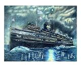 Night Run Giclee Poster Print by Luke Lauch, 10x8