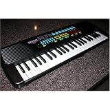 Elegance 49 Keys Musical Electronic Keyboard - Black