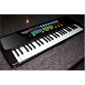Elegance 49 Keys Musical Electronic Keyboard - Black