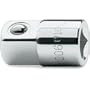 Beta 900/16  1/4" Female and 3/8" Male Drive Adaptor Socket, with Chrome Plated