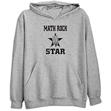 Sweatshirt Heather Gray  Math Rock Star  Music