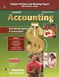 Glencoe Accounting Advanced Course, Chapter Reviews and Working Papers