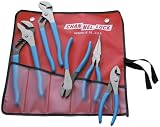 Channellock TOOLROLL-3  5-Piece Plier Set in Handy Tool Roll