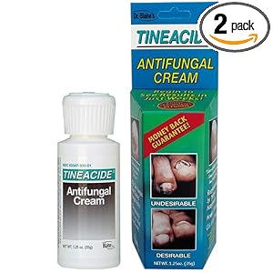 Tineacide Antifungal Cream, 1.25-Ounce Bottles (Pack of 2)