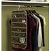 2 Sided Jewelry & Pantyhose Organizer - Coffee Linen