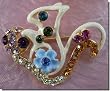 Jewelled Critter Pin B3F22