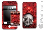 New Apple iPod Touch Protective Skin, fits all 8,16,32gb models - BoneCollector - Red