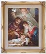 Nativity Scene by Simeone Framed Art, 16" x 20" - MADE IN ITALY