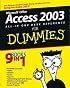 Access 2003 All-in-One Desk Reference for Dummies