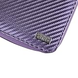 Bundle Monster Nail Art Stamping Plates Zippered Cosmetic Synthetic Leather Storage Case Organizer Holder - MARDI GRAS PURPLE