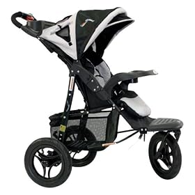 GoGo Babyz UA808-S Urban Advantage Swivel Wheel Stroller- Silver