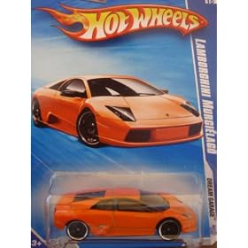 Hot Wheels 2009-150 Dream Garage #4 ORANGE Lamborghini Murcielago 1:64 Scale