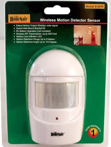 HomeSafe Wireless Home Security Motion Detector