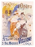 Theatre de l'Opera Art Giclee Poster Print by Pal, 18x24