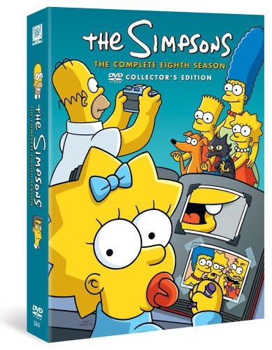 Childrens Toyshop  DVD : The Simpsons - Season 8