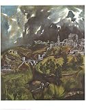 Kitchen & Housewares : View of Toledo, 1597 Places Art Poster Print by El Greco, 23x29