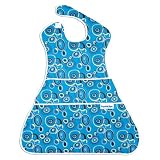 Bumkins Waterproof Supersized Superbib - Blue Fizz