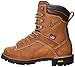 Danner 8” Quarry USA Waterproof Work Boots for Men - Full-Grain Leather with Gore-Tex, 3-Density Cushion Footbed & Traction Heel Outsole, EH Resistant