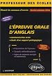 L'�preuve orale d'anglais