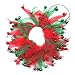 Pet Supplies : Jingle Bell Holiday Dog Collar Chiffon Ribbon - Size Medium