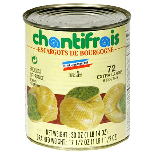Chantifrais Burgundy Escargots, 30-Ounce Cans (Pack of 2) by Burgundy Escargots