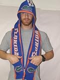 Florida Gators 2011 Team Stripe Hooded Knit Scarf with Pockets