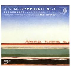Brahms: Symphonie No. 4; Schoenberg: Variations, Op. 31