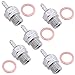 HobbyPark Hot Glow Plugs N3 Super Duty Spark Engine Parts for RC Nitro Car (Pack of 5)