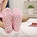 AYAOQIANG Moisturizing Gel Spa Socks for Moisturize Soften Repair Cracked Skin-2Pair(Pink + Blue) (Pink + Blue)