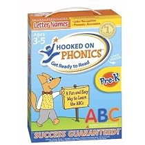 Hooked on Phonics - Get Ready to Read - Letter Names (Ages 3-5)