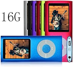 G.G.Martinsen Blue 16 G Mini Usb Port Slim Small Multi-lingual Selection 1.78 LCD Portable MP3/MP4, MP3Player , MP4 Player , Video Player , Music Player , Media Player , Audio Player