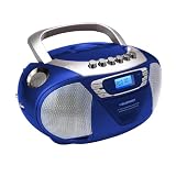 Blaupunkt B10BL Boombox Radio/CD/MP3-Player blauvon "M3 Electronics"