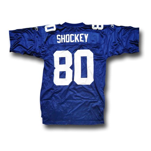 Jeremy Shockey #80 New York Giants NFL Replica Player Jersey (Team Color)