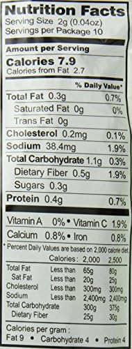 Seaweed Brittle Healthy Alternative to Chips, Wasabi and Sea Salt, 0.7 Ounce (Pack of 12)